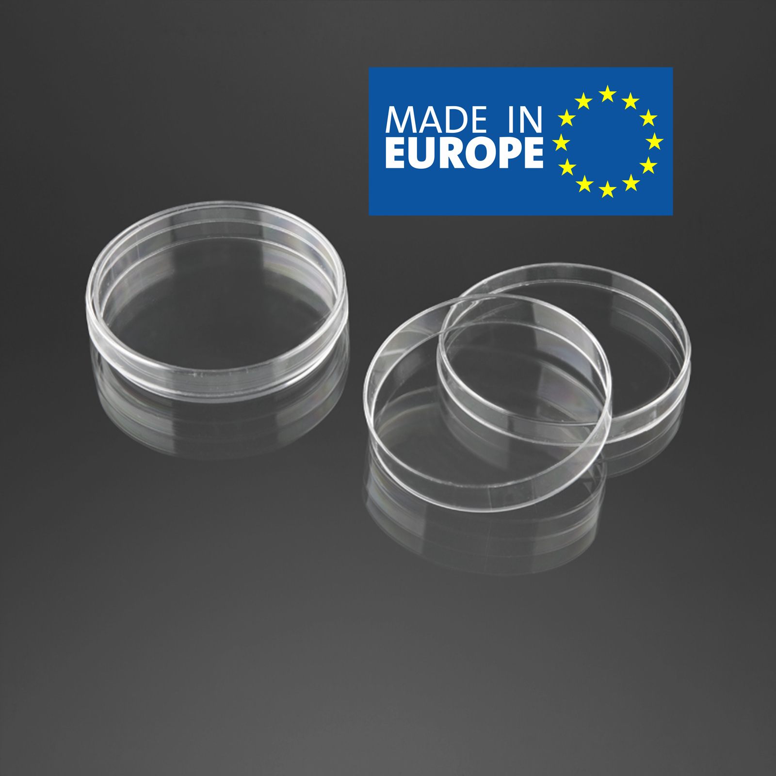 Чашка Петрі Promed® діаметр 60 мм, стерильна (без вентиляційних отворів, з PS), F.L.MEDIСAL s.r.l, Італія.